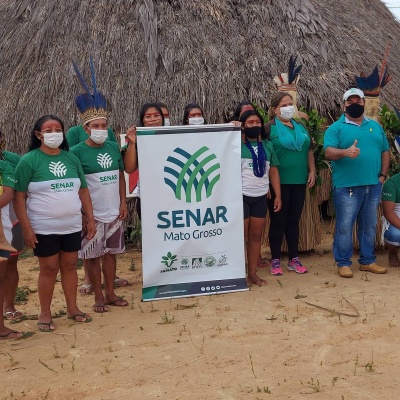 Vereador Edson do Sindicato participou da abertura e encerramento do curso de Planejamento de Turismo Rural realizado pelo SENAR/SINRUP na Aldeia Paikum